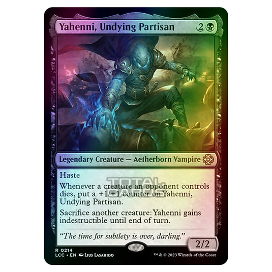 Magic The Gathering - The Lost Caverns of Ixalan - Commander - Yahenni, Undying Partisan - 0214 (Foil)