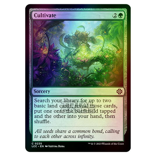 Magic The Gathering - The Lost Caverns of Ixalan - Commander - Cultivate - 0235 (Foil)