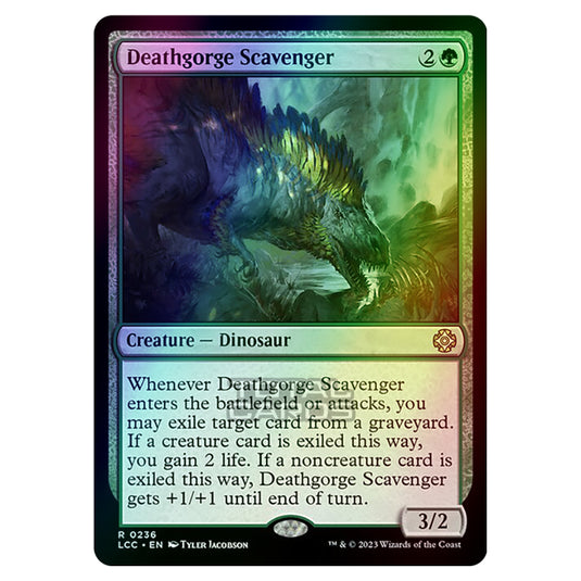 Magic The Gathering - The Lost Caverns of Ixalan - Commander - Deathgorge Scavenger - 0236 (Foil)