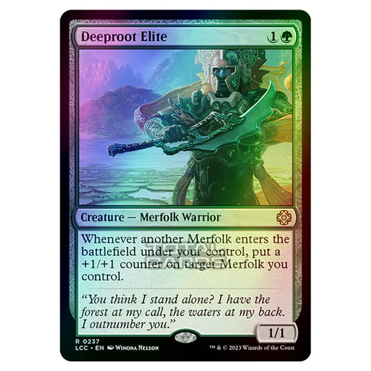 Magic The Gathering - The Lost Caverns of Ixalan - Commander - Deeproot Elite - 0237 (Foil)