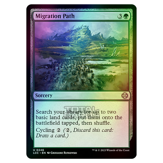 Magic The Gathering - The Lost Caverns of Ixalan - Commander - Migration Path - 0246 (Foil)