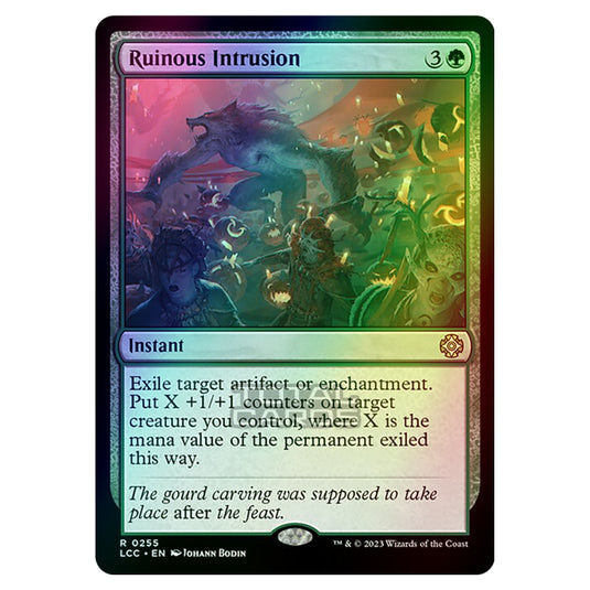 Magic The Gathering - The Lost Caverns of Ixalan - Commander - Ruinous Intrusion - 0255 (Foil)