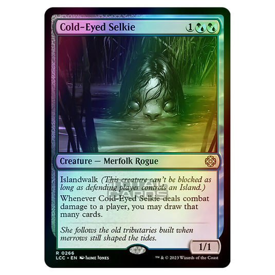 Magic The Gathering - The Lost Caverns of Ixalan - Commander - Cold-Eyed Selkie - 0266 (Foil)