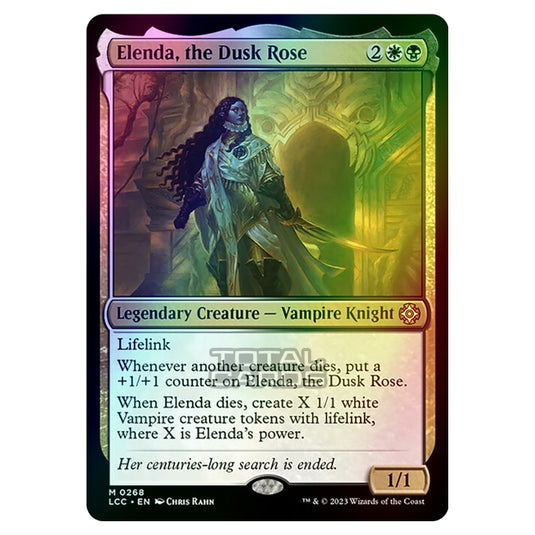 Magic The Gathering - The Lost Caverns of Ixalan - Commander - Elenda, the Dusk Rose - 0268 (Foil)