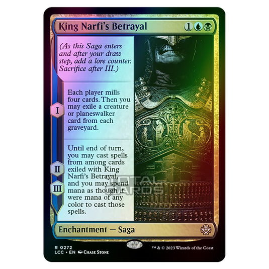 Magic The Gathering - The Lost Caverns of Ixalan - Commander - King Narfi's Betrayal - 0272 (Foil)