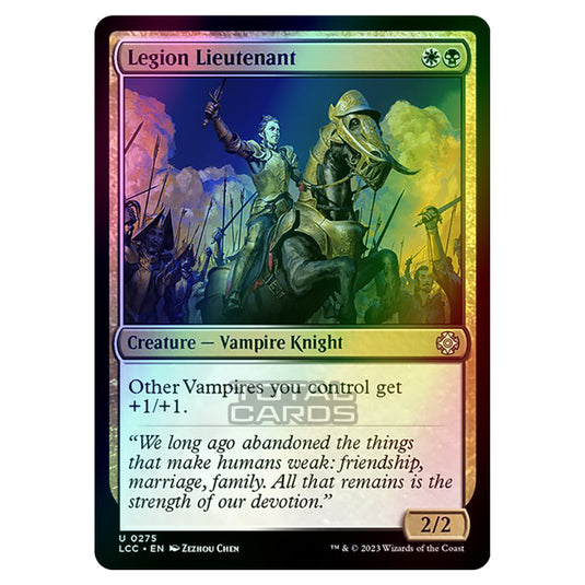 Magic The Gathering - The Lost Caverns of Ixalan - Commander - Legion Lieutenant - 0275 (Foil)