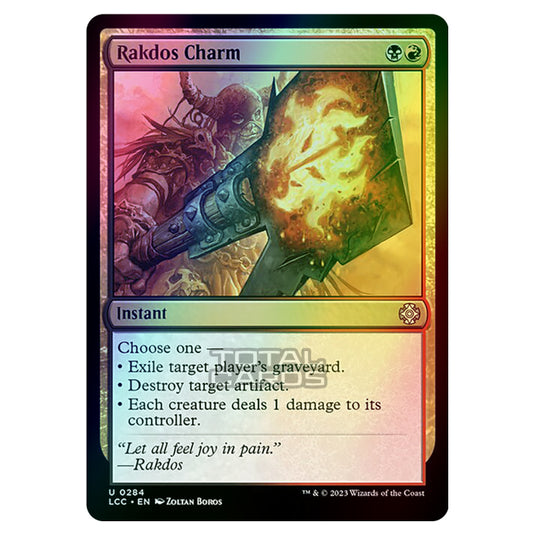 Magic The Gathering - The Lost Caverns of Ixalan - Commander - Rakdos Charm - 0284 (Foil)