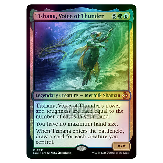 Magic The Gathering - The Lost Caverns of Ixalan - Commander - Tishana, Voice of Thunder - 0291 (Foil)