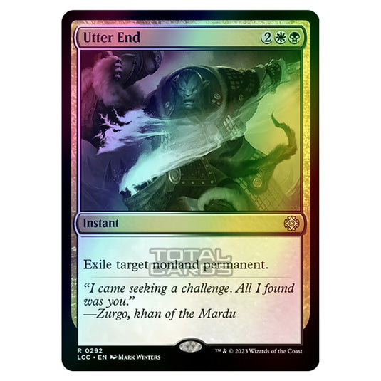 Magic The Gathering - The Lost Caverns of Ixalan - Commander - Utter End - 0292 (Foil)