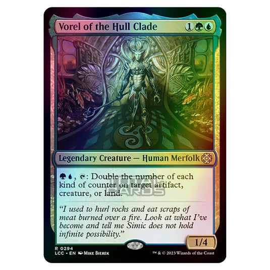 Magic The Gathering - The Lost Caverns of Ixalan - Commander - Vorel of the Hull Clade - 0294 (Foil)