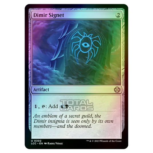 Magic The Gathering - The Lost Caverns of Ixalan - Commander - Dimir Signet - 0302 (Foil)
