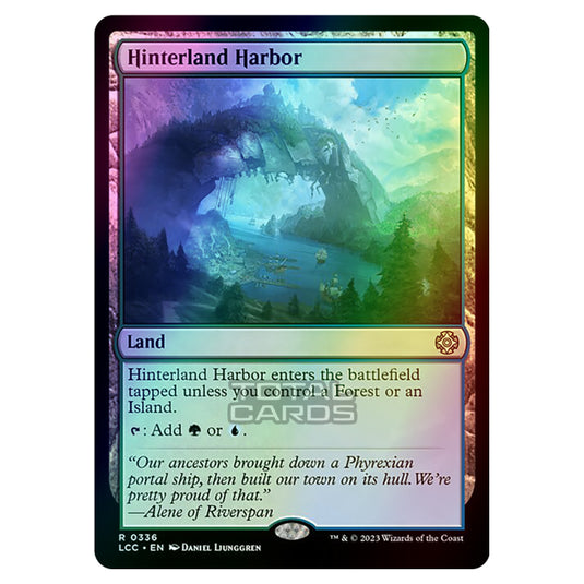 Magic The Gathering - The Lost Caverns of Ixalan - Commander - Hinterland Harbor - 0336 (Foil)