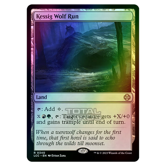 Magic The Gathering - The Lost Caverns of Ixalan - Commander - Kessig Wolf Run - 0340 (Foil)