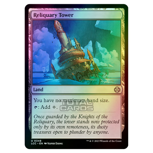 Magic The Gathering - The Lost Caverns of Ixalan - Commander - Reliquary Tower - 0348 (Foil)