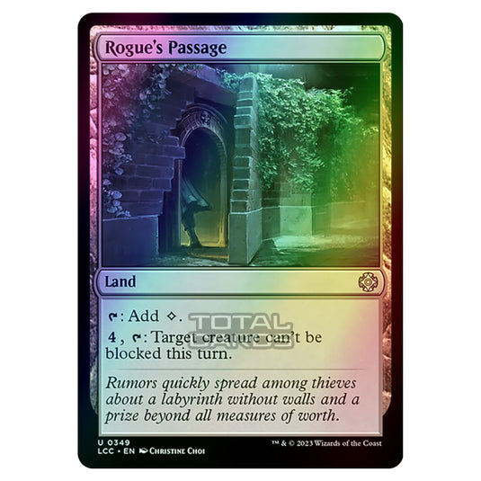 Magic The Gathering - The Lost Caverns of Ixalan - Commander - Rogue's Passage - 0349 (Foil)