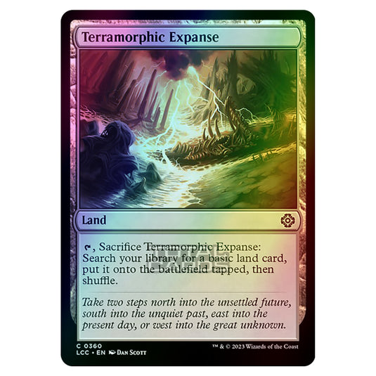 Magic The Gathering - The Lost Caverns of Ixalan - Commander - Terramorphic Expanse - 0360 (Foil)