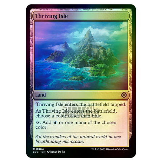 Magic The Gathering - The Lost Caverns of Ixalan - Commander - Thriving Isle - 0364 (Foil)