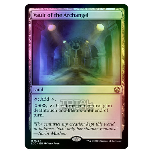 Magic The Gathering - The Lost Caverns of Ixalan - Commander - Vault of the Archangel - 0367 (Foil)