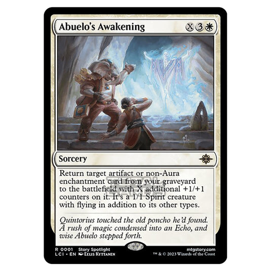 Magic The Gathering - The Lost Caverns of Ixalan - Abuelo's Awakening - 0001