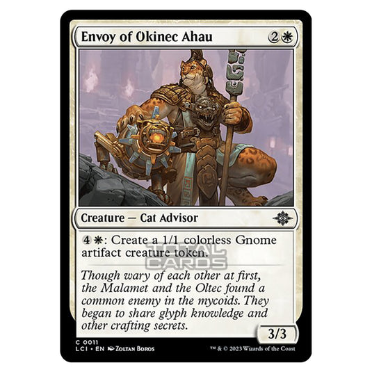 Magic The Gathering - The Lost Caverns of Ixalan - Envoy of Okinec Ahau - 0011