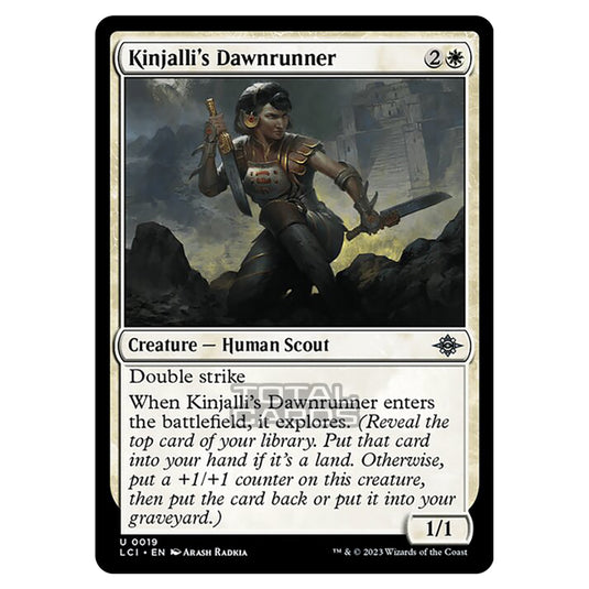 Magic The Gathering - The Lost Caverns of Ixalan - Kinjalli's Dawnrunner - 0019