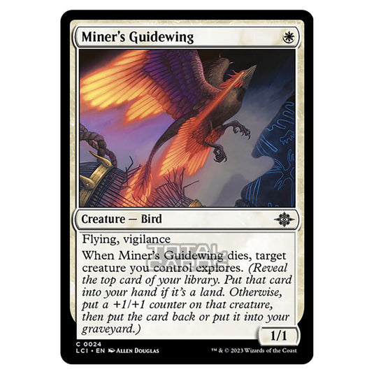 Magic The Gathering - The Lost Caverns of Ixalan - Miner's Guidewing - 0024