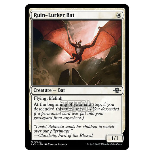 Magic The Gathering - The Lost Caverns of Ixalan - Ruin-Lurker Bat - 0033