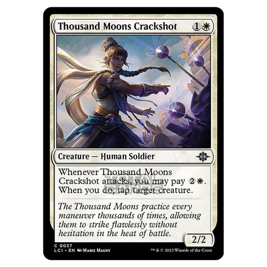 Magic The Gathering - The Lost Caverns of Ixalan - Thousand Moons Crackshot - 0037