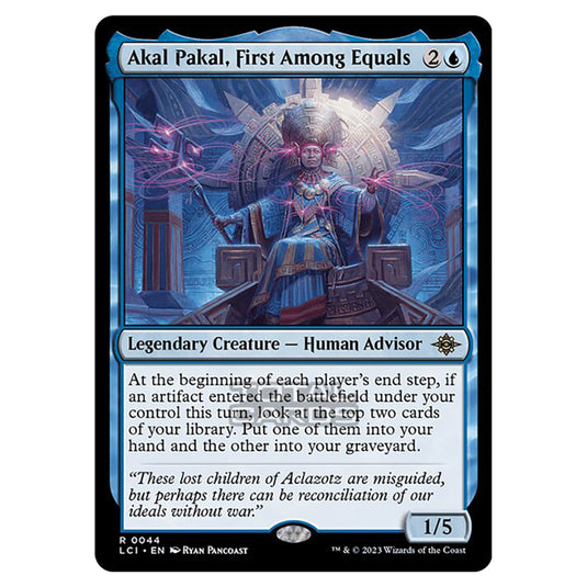 Magic The Gathering - The Lost Caverns of Ixalan - Akal Pakal, First Among Equals - 0044