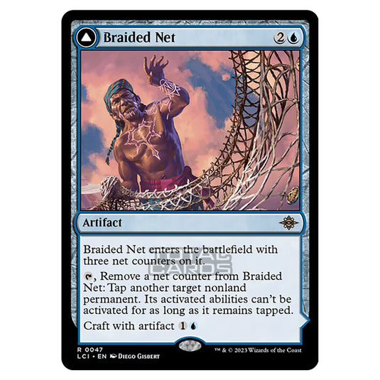 Magic The Gathering - The Lost Caverns of Ixalan - Braided Net // Braided Quipu - 0047