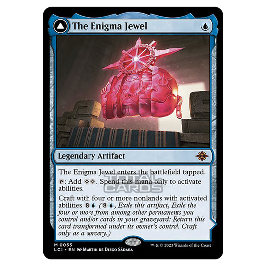 Magic The Gathering - The Lost Caverns of Ixalan - The Enigma Jewel // Locus of Enlightenment - 0055