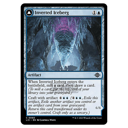 Magic The Gathering - The Lost Caverns of Ixalan - Inverted Iceberg // Iceberg Titan - 0060