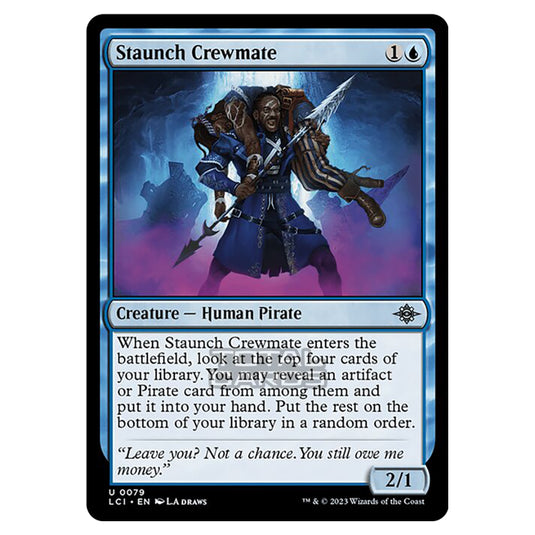 Magic The Gathering - The Lost Caverns of Ixalan - Staunch Crewmate - 0079