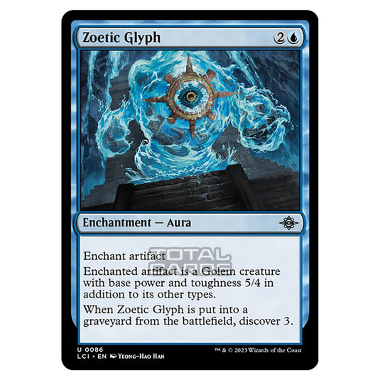 Magic The Gathering - The Lost Caverns of Ixalan - Zoetic Glyph - 0086