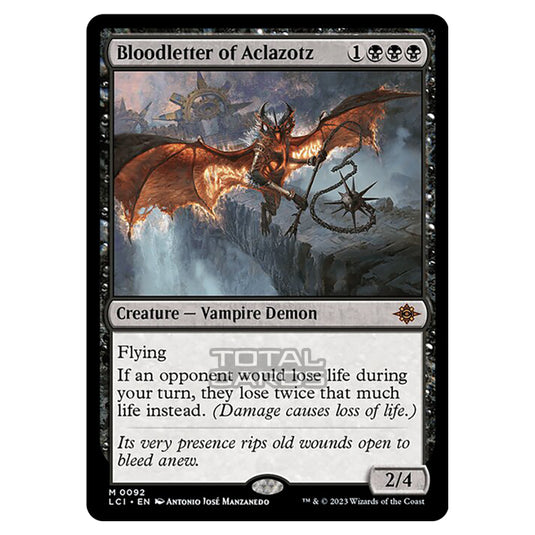 Magic The Gathering - The Lost Caverns of Ixalan - Bloodletter of Aclazotz - 0092