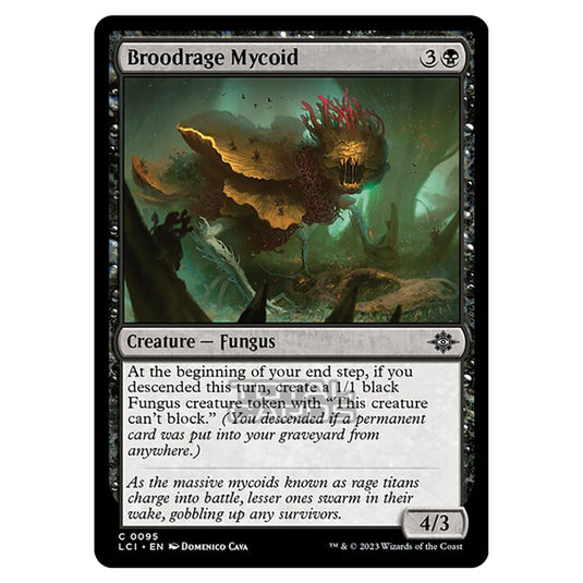 Magic The Gathering - The Lost Caverns of Ixalan - Broodrage Mycoid - 0095