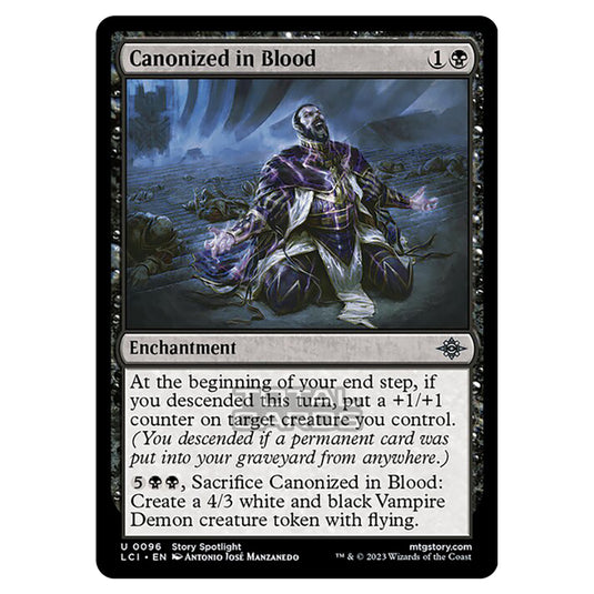 Magic The Gathering - The Lost Caverns of Ixalan - Canonized in Blood - 0096