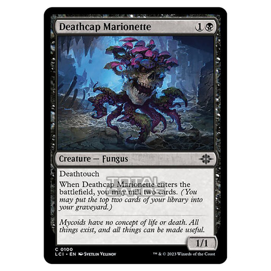 Magic The Gathering - The Lost Caverns of Ixalan - Deathcap Marionette - 0100