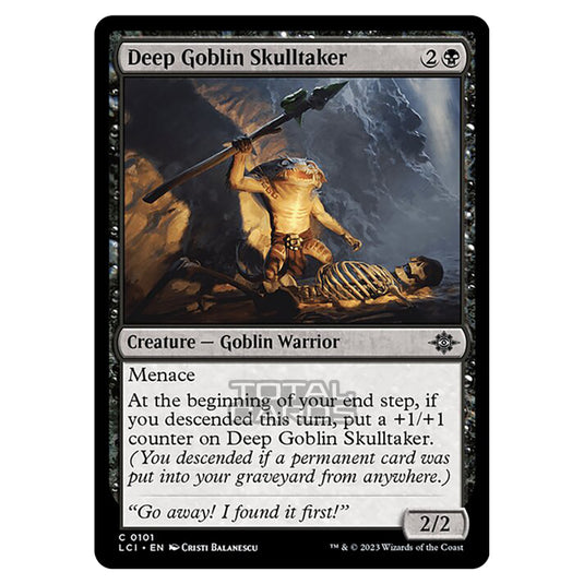 Magic The Gathering - The Lost Caverns of Ixalan - Deep Goblin Skulltaker - 0101