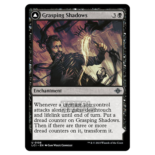 Magic The Gathering - The Lost Caverns of Ixalan - Grasping Shadows // Shadows' Lair - 0108