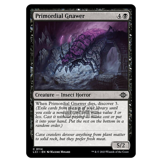 Magic The Gathering - The Lost Caverns of Ixalan - Primordial Gnawer - 0114