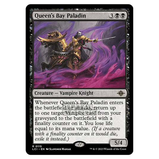 Magic The Gathering - The Lost Caverns of Ixalan - Queen's Bay Paladin - 0115