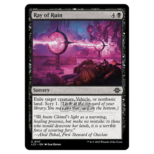 Magic The Gathering - The Lost Caverns of Ixalan - Ray of Ruin - 0117