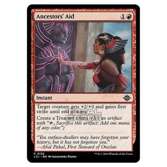 Magic The Gathering - The Lost Caverns of Ixalan - Ancestors' Aid - 0132