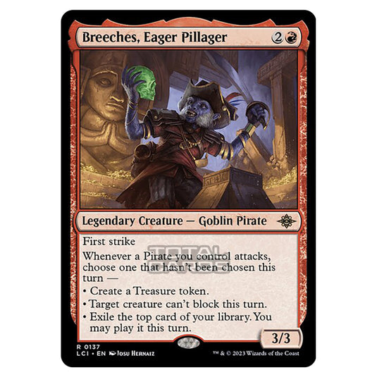 Magic The Gathering - The Lost Caverns of Ixalan - Breeches, Eager Pillager - 0137