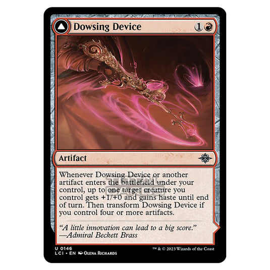 Magic The Gathering - The Lost Caverns of Ixalan - Dowsing Device // Geode Grotto - 0146