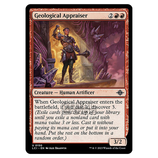 Magic The Gathering - The Lost Caverns of Ixalan - Geological Appraiser - 0150