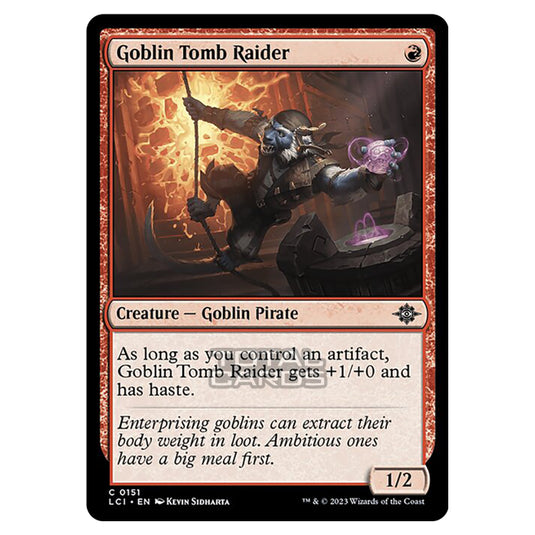 Magic The Gathering - The Lost Caverns of Ixalan - Goblin Tomb Raider - 0151