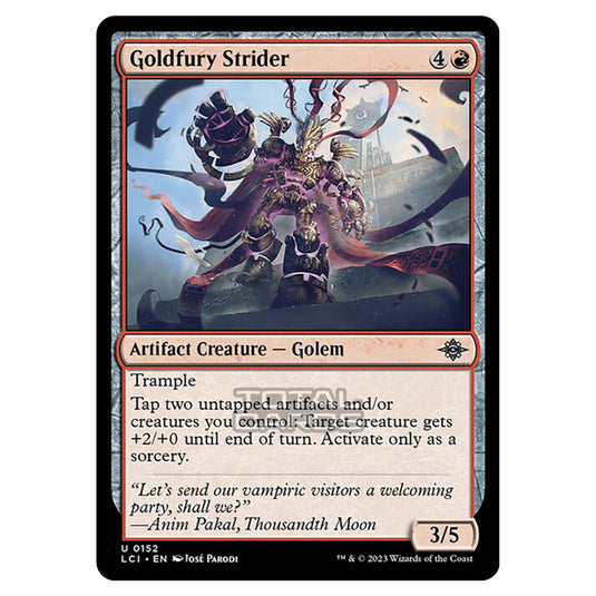 Magic The Gathering - The Lost Caverns of Ixalan - Goldfury Strider - 0152