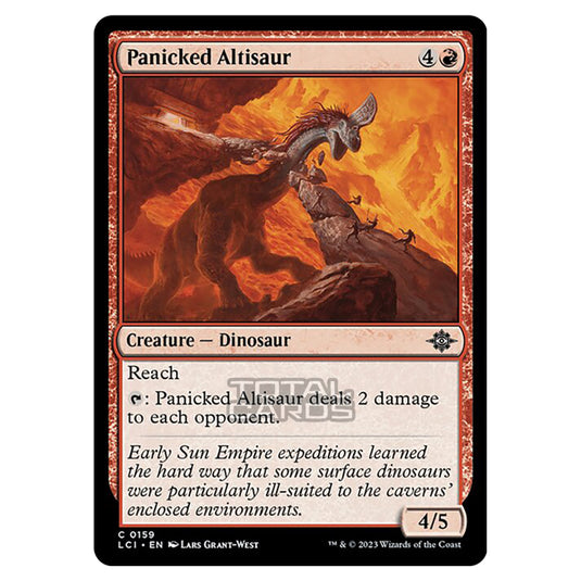 Magic The Gathering - The Lost Caverns of Ixalan - Panicked Altisaur - 0159